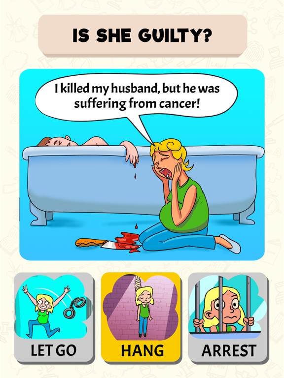 iPad Image of Be The Judge - Ethical Puzzles