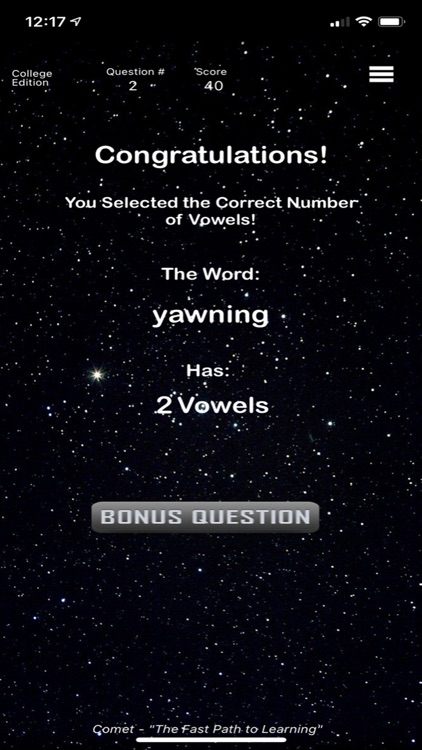 College - Comet Spelling screenshot-3