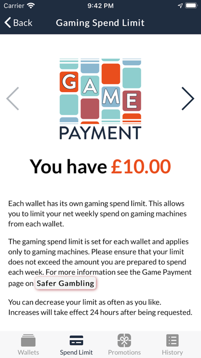 Game Payment: cashless gaming screenshot 4