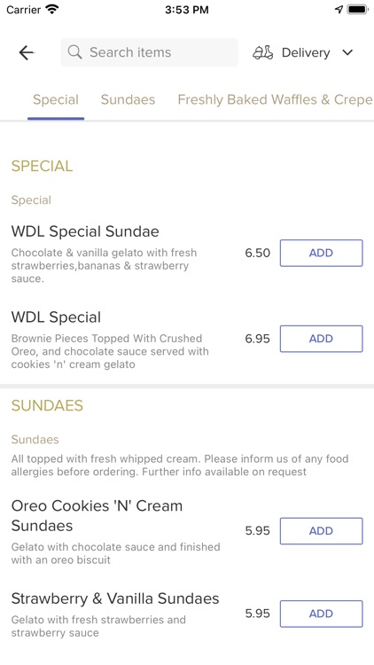 Corby Desserts screenshot-3