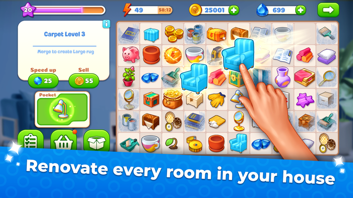 Merge Makeover my dream home