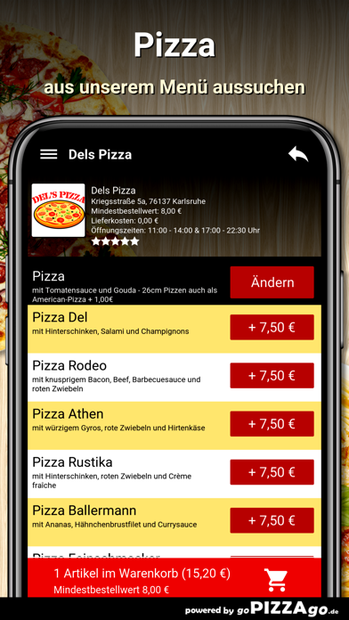 Dels Pizza Karlsruhe screenshot 5