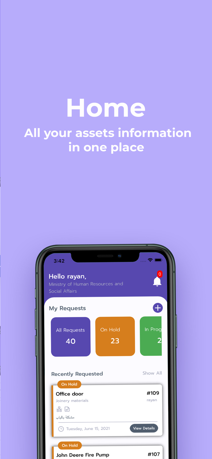 Assets Management Maintenance