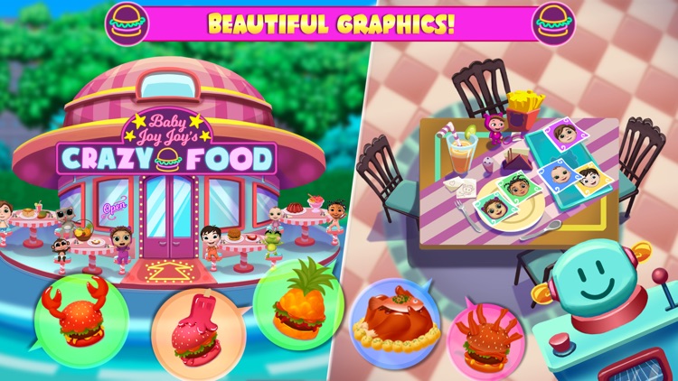 Joy Joy: Crazy Food Kitchen screenshot-3