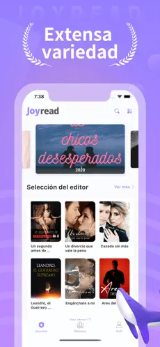 Captura de Pantalla 1 Joyread-Fantasy Novel iphone