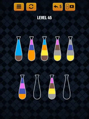 Captura de Pantalla 5 Water Sort - Color Sort iphone