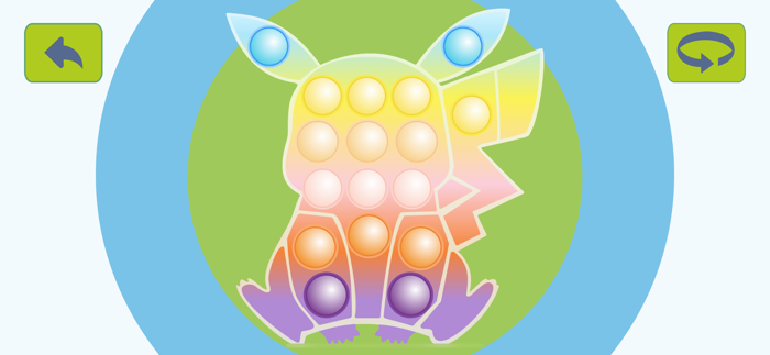 Pop It New Squishy Bubble Game