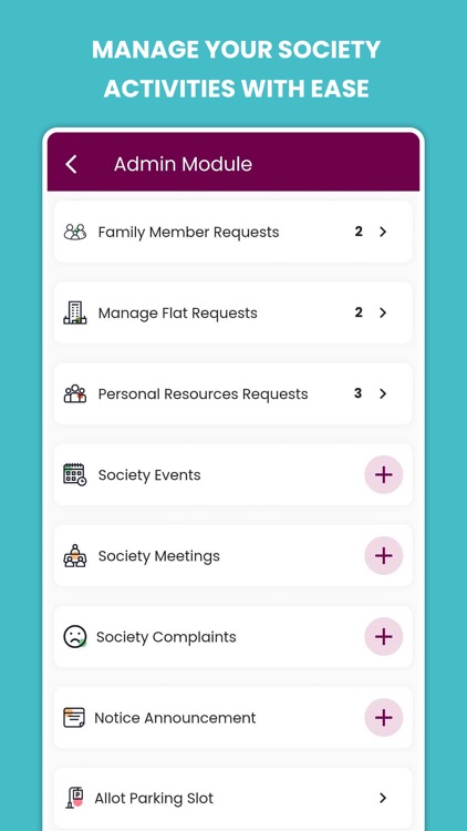 GGATE - Society Management App screenshot-3