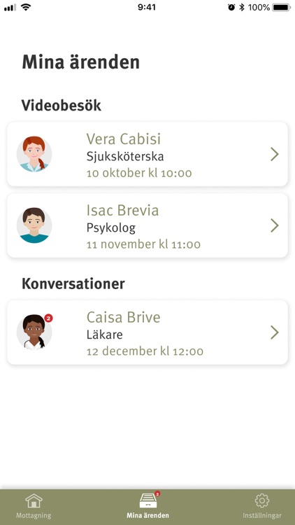 Nära - Digitalt vårdmöte