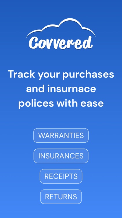 Covvered - Warranty, Insurance