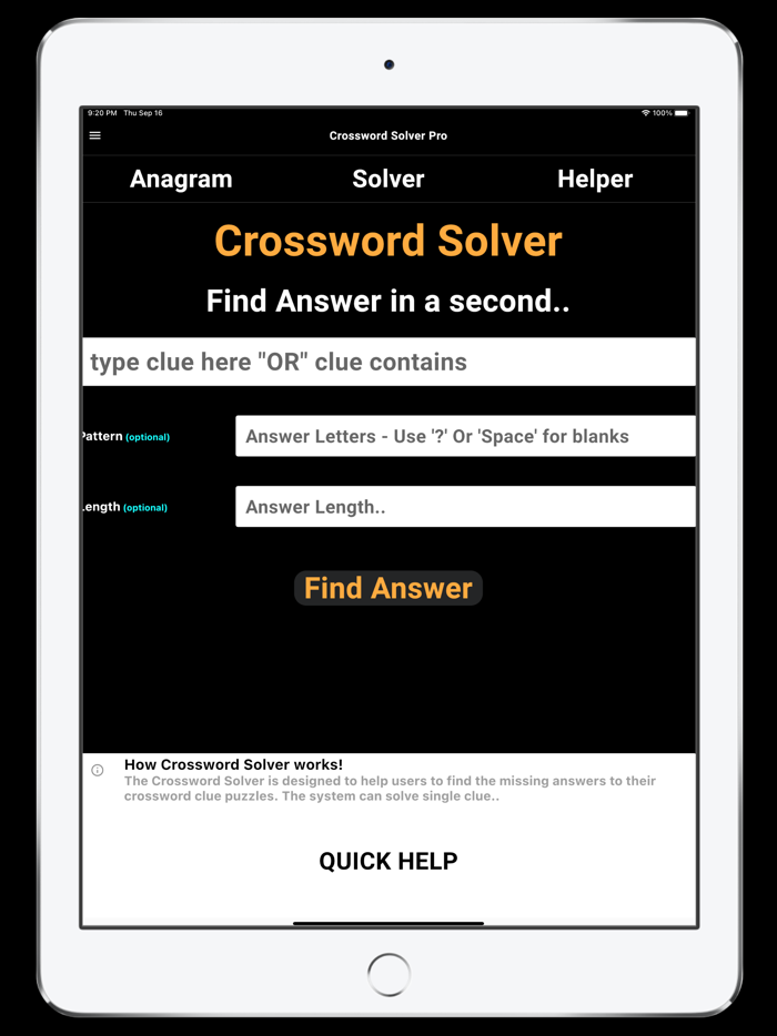 Crossword Solver Pro