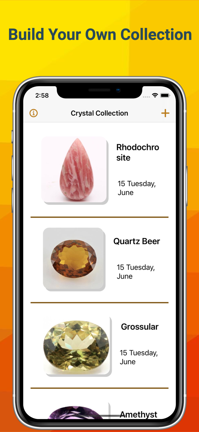 Crystal identifier - Crystals