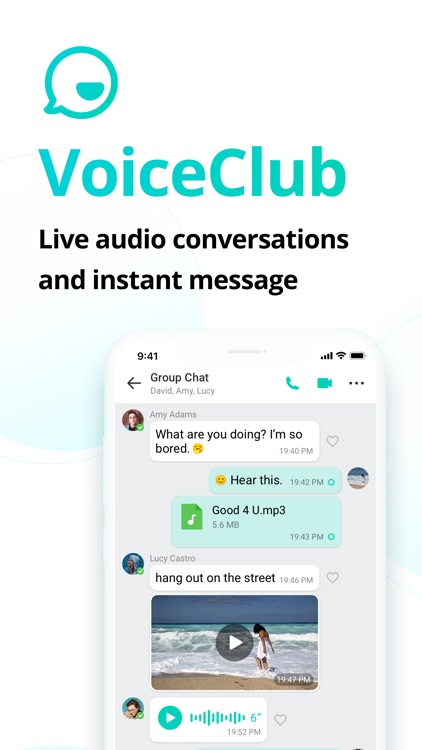 VoiceClub-Chat on clubhouse