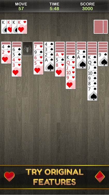 Spider Solitaire Ⓞ screenshot-4