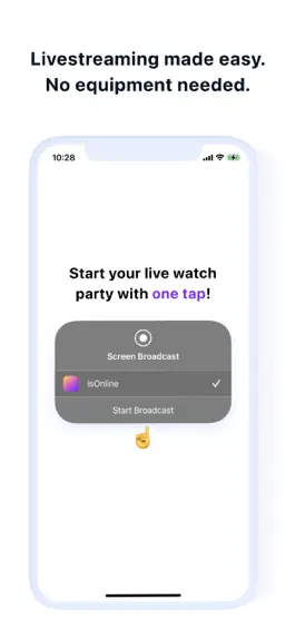 Game screenshot is.online - live watch parties apk