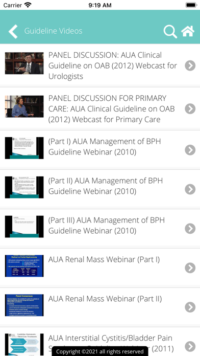 How to cancel & delete AUA Guidelines at a Glance from iphone & ipad 3