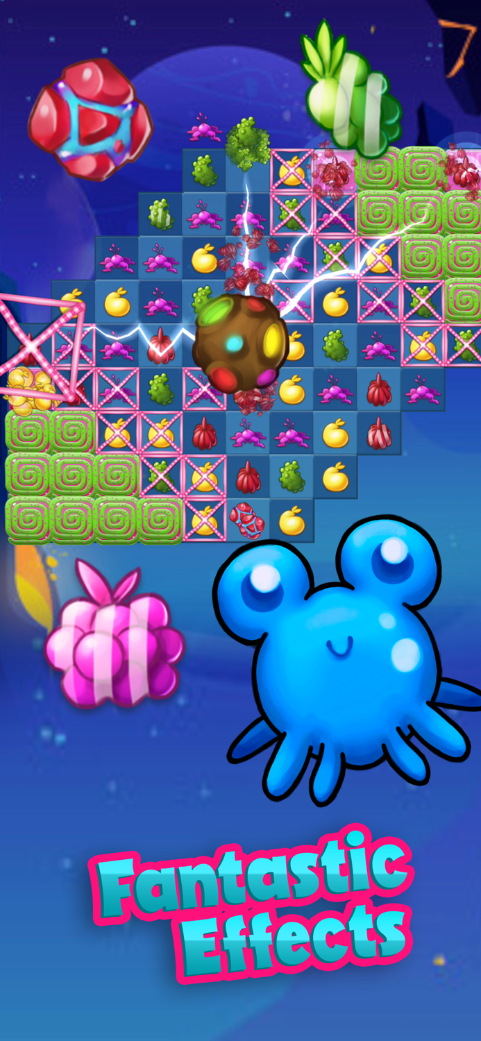 Alien Fruit Candy Smash