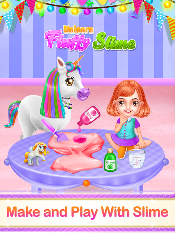 Unicorn Slime DIY Simulator screenshot 2