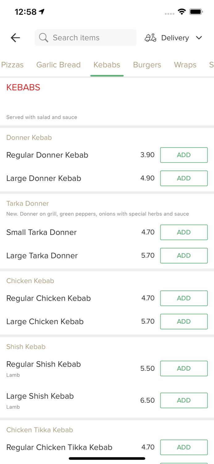 Delizia fast food ltd