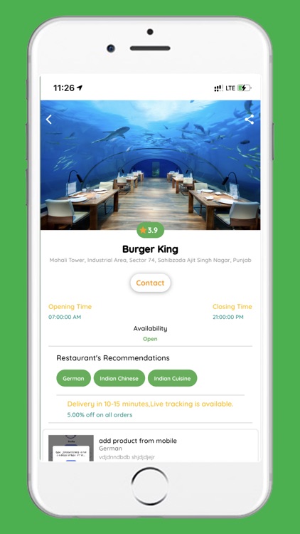 Foodelivery screenshot-4