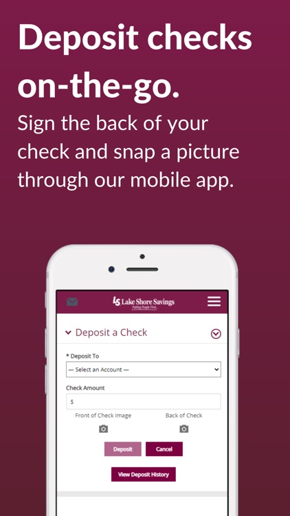 Lake Shore Savings Bank Mobile screenshot-3