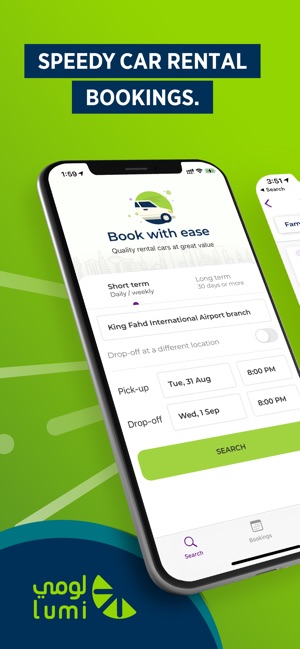Lumi Car Rental On The App Store