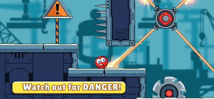 Red Bounce Ball Heroes