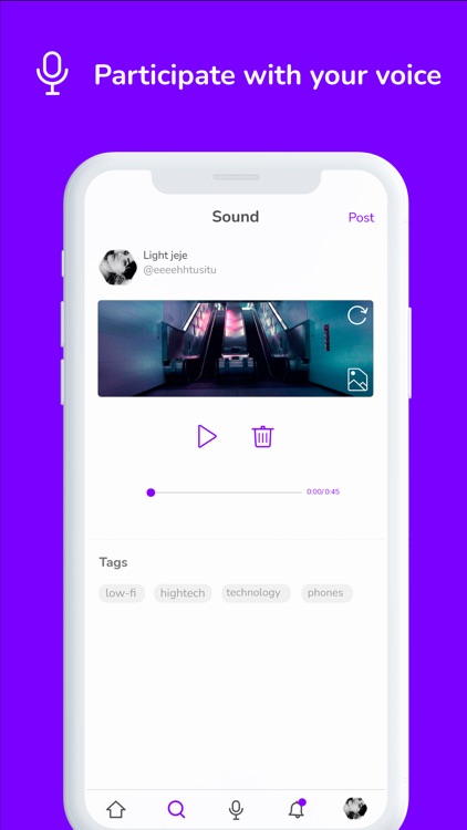 Soundn - Audio social network screenshot-4