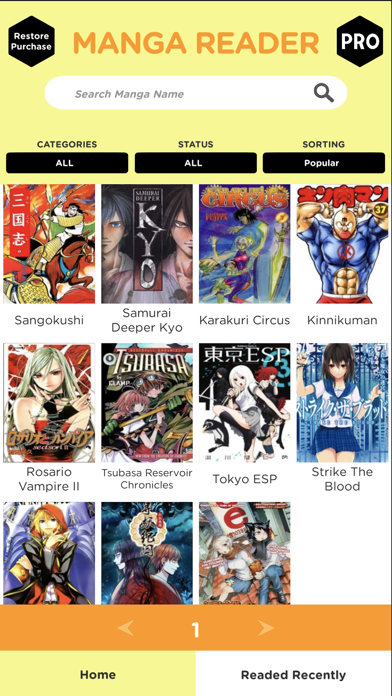 Manga Reader : Best Manga App