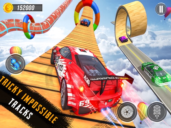 Muscle Car Stunts Mega Ramp 3D screenshot 4