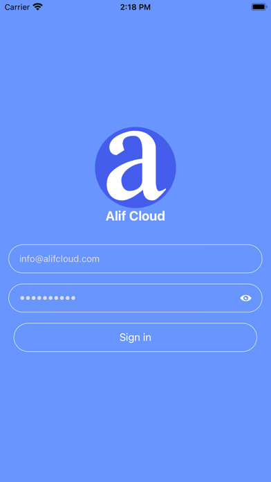 Alif Cloud screenshot 2