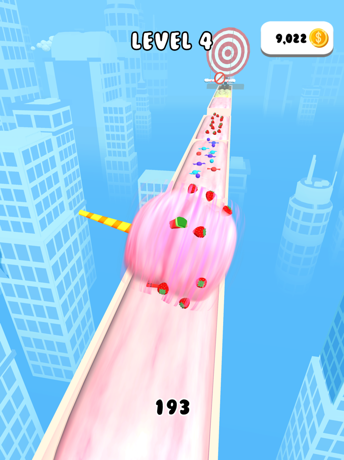 Cotton Candy Roll 3D