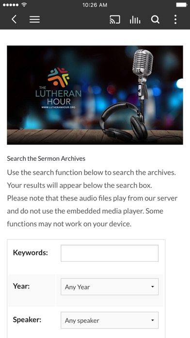 The Lutheran Hour® screenshot 3