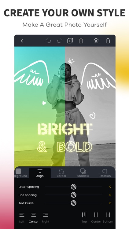 Textart photo editor by hung nguyen