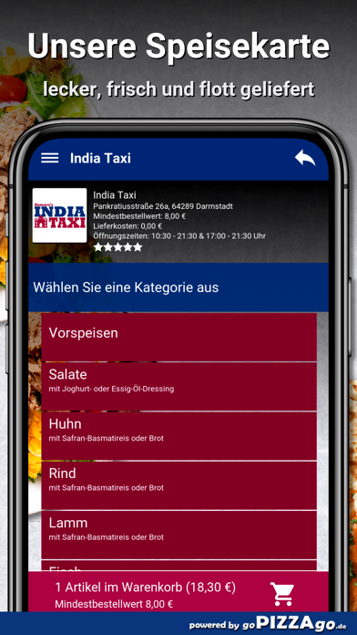 India-Taxi Darmstadt screenshot 4