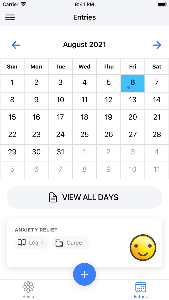 CBT Self Care Journal Tracker