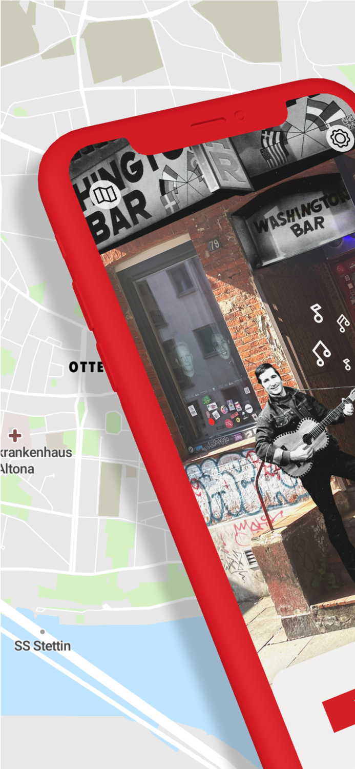 MOPO AR - Zeitreise in Hamburg