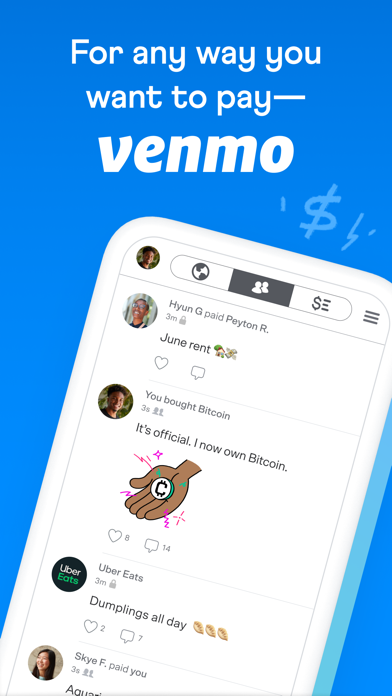 Venmo Screenshot on iOS