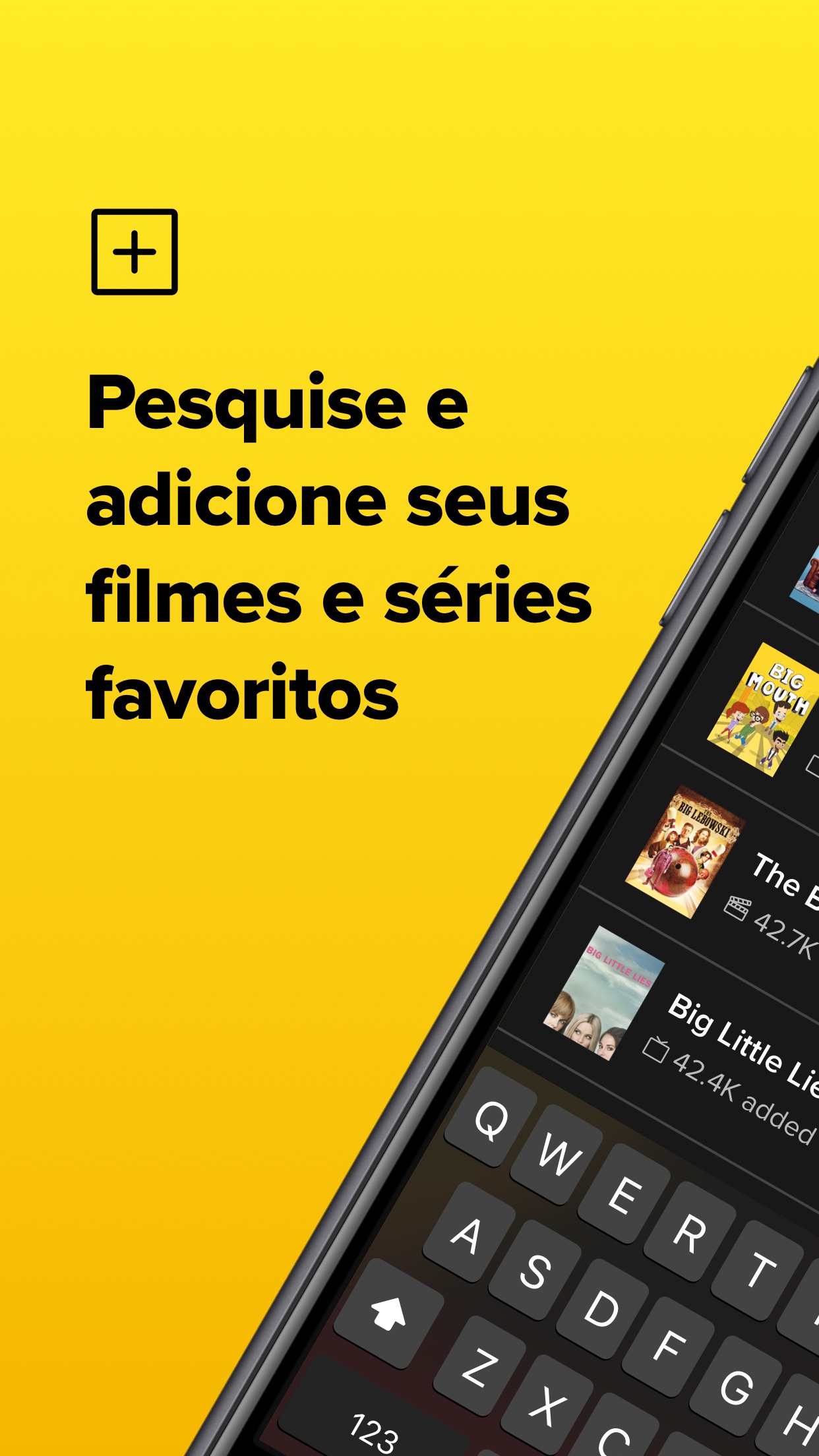 Screenshot do app TV Time: Seguir Séries e filme