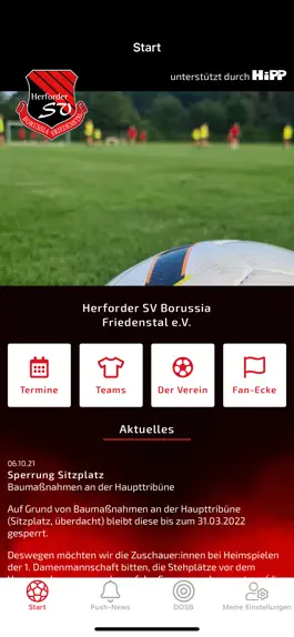 Game screenshot Herforder SV apk