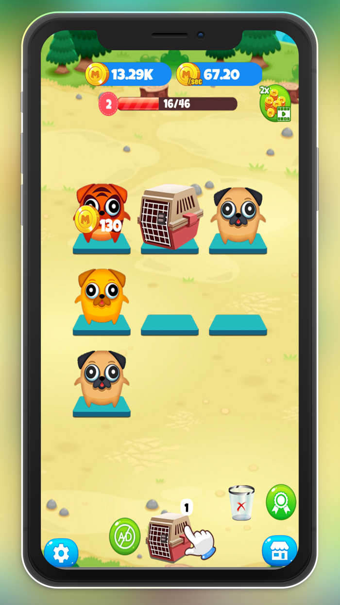Merge Dogs  Idle Game