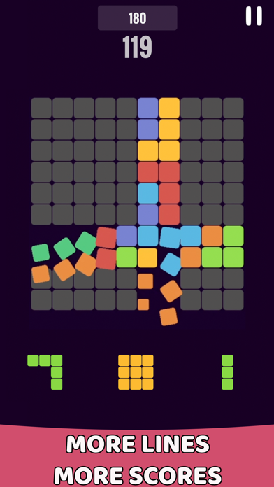 100 Color Block Puzzle Classic screenshot 2