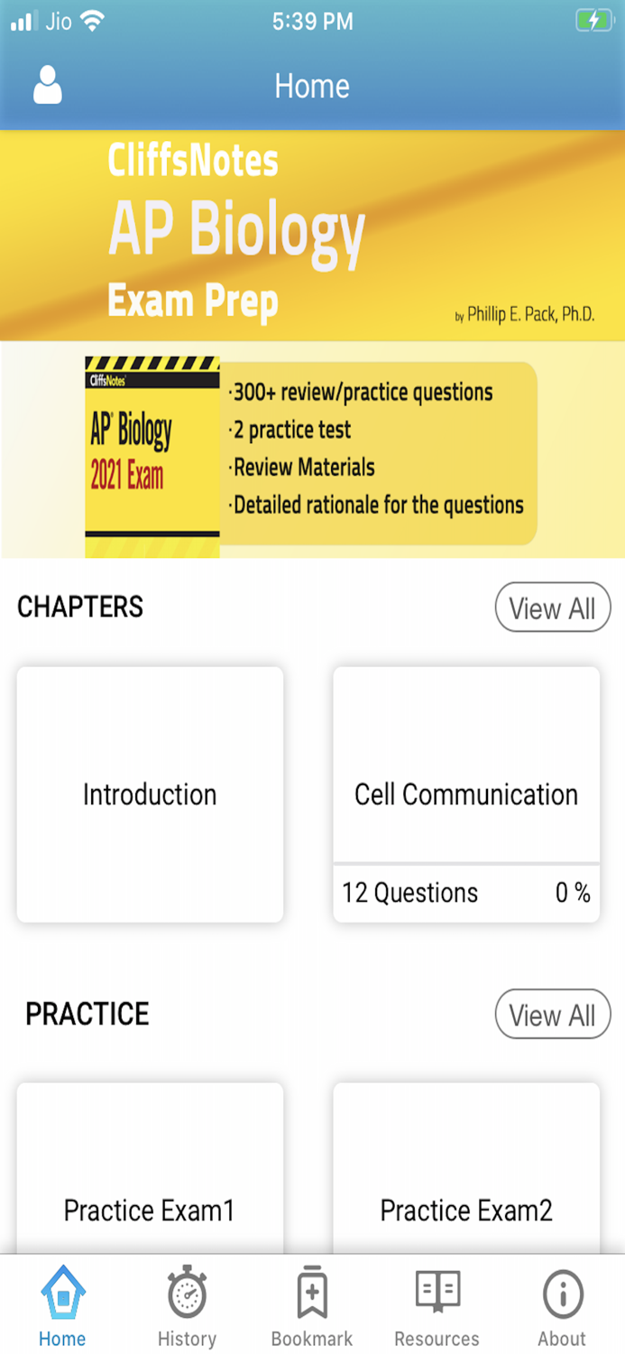 CLIFFSNOTES AP BIOLOGY - GUIDE