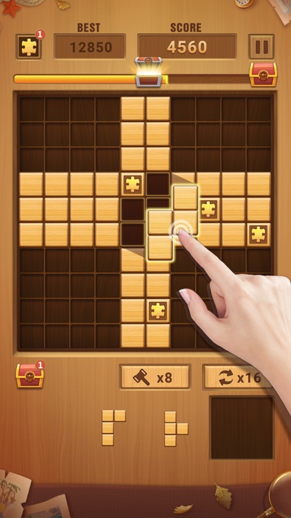 Block Puzzle Wood Puzzle Game screenshot-3