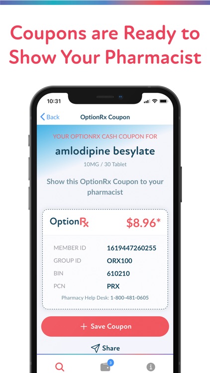 OptionRx Prescription Coupons screenshot-5