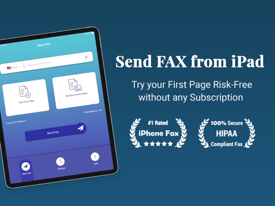 eFax: Send Fax from iPhone screenshot