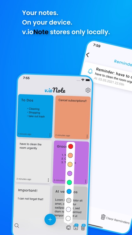 v.ioNote - notes and reminders screenshot-5