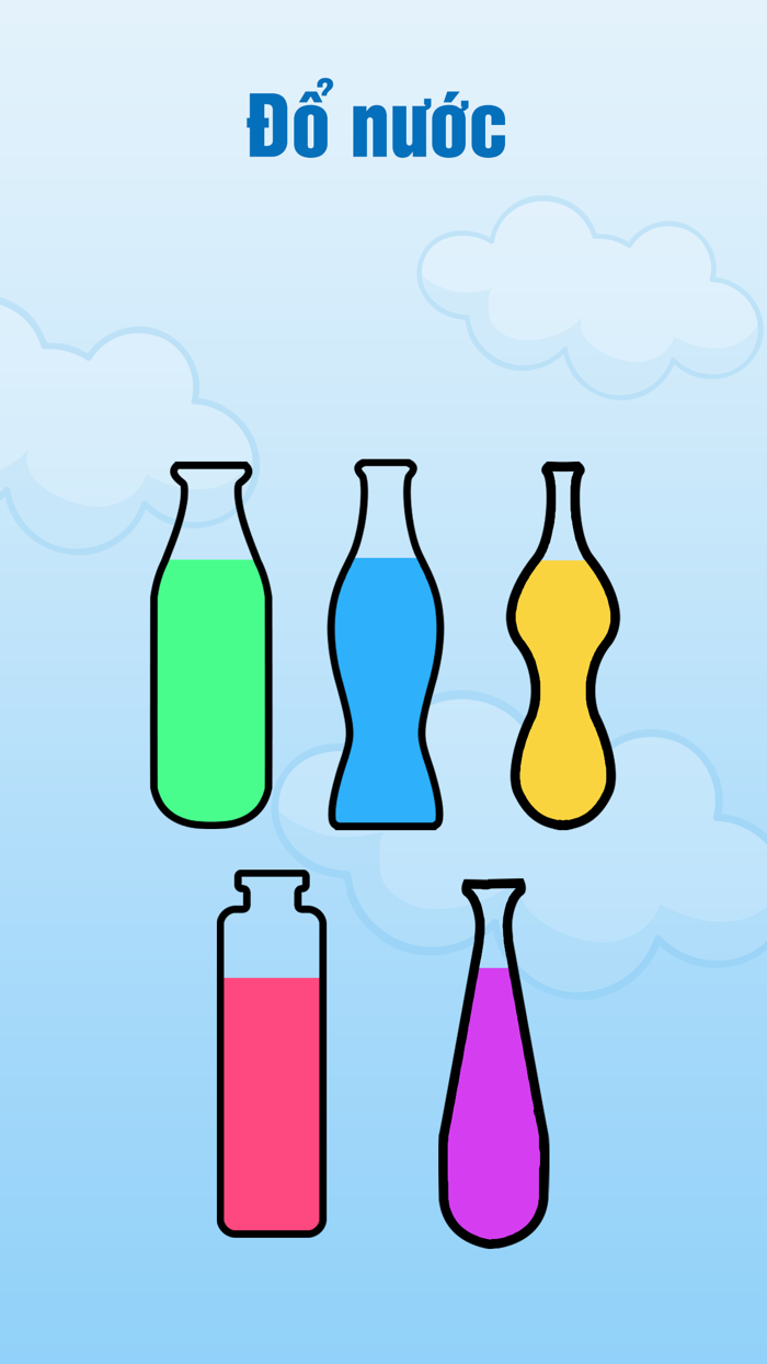 Water Sort - Đổ nước tách màu