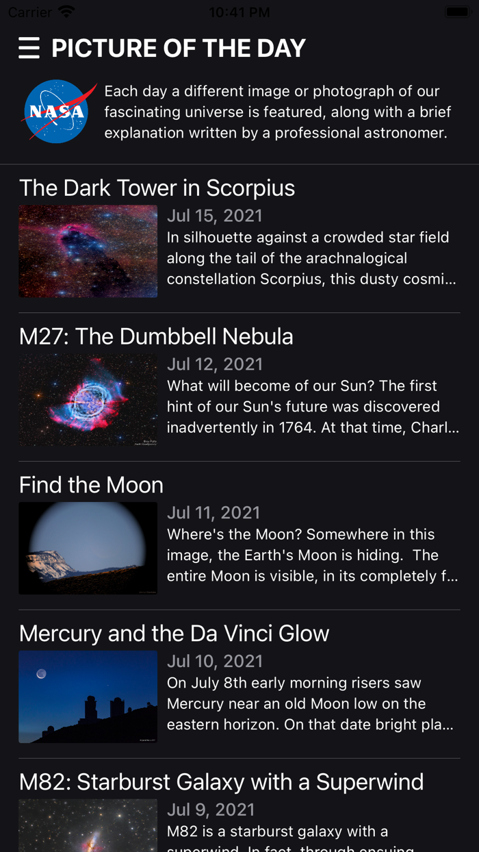 Picsa - Discover cosmos