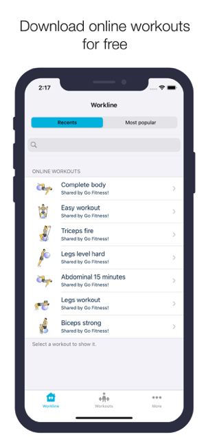 ‎Gymball Exercises - Workouts Screenshot